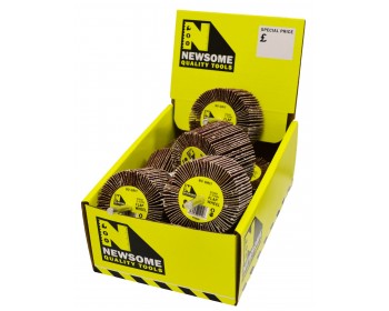 Box of 60mm x 40mm Aluminium Oxide Flap Wheels